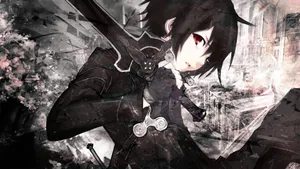 Good Anime Kirito Sword Art Online Fanart Wallpaper