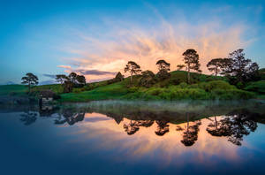 Good Morning New Zealand Hobbiton Wallpaper