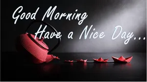 Good Morning Nice Day Wishes Wallpaper