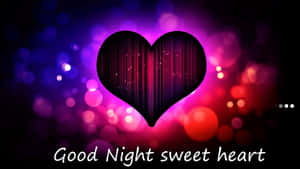 Good Night Sweet Heart Love Message Wallpaper