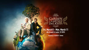 Good Omens: Garden Of Earthly Delights Poster Wallpaper