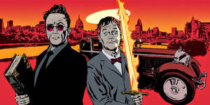 Good Omens Hot Poster Wallpaper