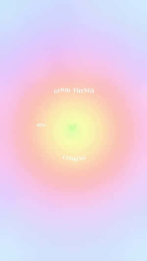 Good Things Are Coming Inspirational Background Wallpaper