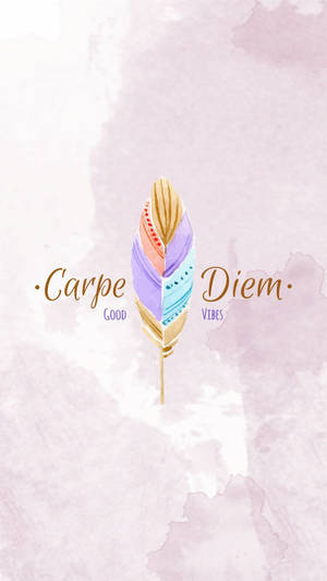 Good Vibes Carpe Diem Wallpaper