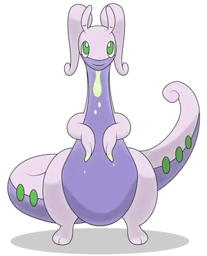 Goodra Front Shot Wallpaper