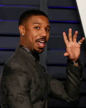 Goofy Michael B. Jordan Wallpaper