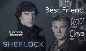 Goofy Sherlock Holmes And Watson Wallpaper