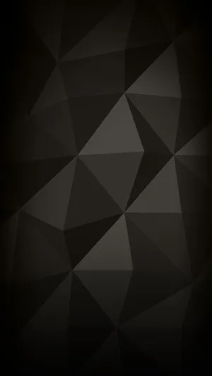Google Pixel 4k Black Polygonal Pattern Wallpaper