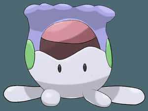 Goomy Showing Off Its Upside Down Ability Wallpaper