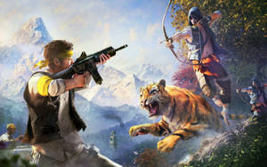 Gopal Fighting Far Cry 4 Hd Phone Wallpaper