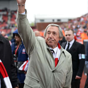 Gordon Banks Acknowledges Fans 2013 Wallpaper