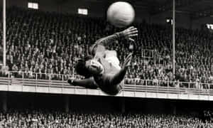 Gordon Banks Against Derby County 1970 Wallpaper