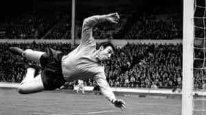 Gordon Banks Friendly Match Against Hungary 1965 Wallpaper