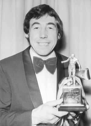 Gordon Banks Receives Footballer Of The Year Award Wallpaper