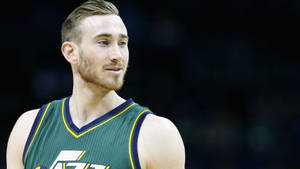 Gordon Hayward Nba Jazz Close-up Wallpaper