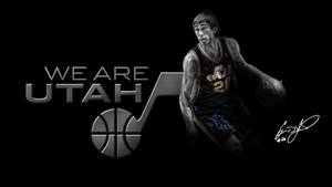 Gordon Hayward We Are Utah Wallpaper