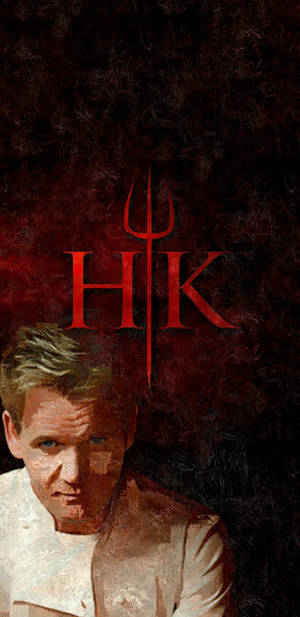 Gordon Ramsay Commanding The Hell's Kitchen Wallpaper