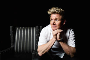 Gordon Ramsay Side Profile Wallpaper