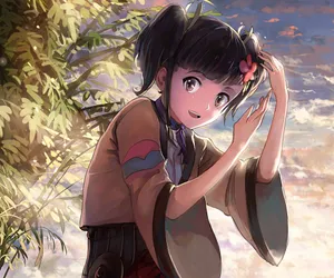 Gorgeous Night Lit Up By Kabaneri Of The Iron Fortress Wallpaper