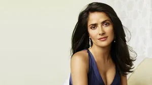 Gorgeous Salma Hayek Wallpaper
