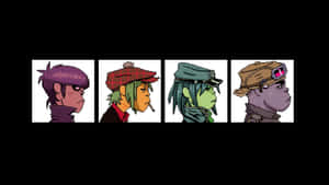 Gorillaz 4k Side View Wallpaper