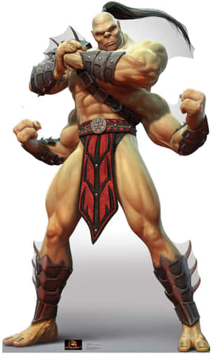 Goro, The Fearsome Four-armed Shokan Warrior From Mortal Kombat Wallpaper