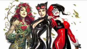 Gotham_ City_ Sirens_ Illustration Wallpaper