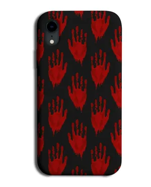Gothic Bloody Hands Phone Wallpaper