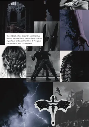 Gothic Love War Collage Wallpaper