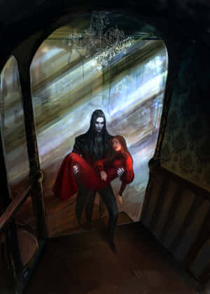 Gothic_ Rescue_in_ Victorian_ Mansion Wallpaper