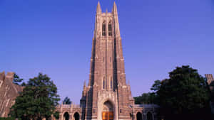 Gothic Style University Tower Wallpaper