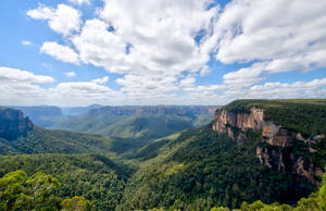 Govetts Leap Lookout Australia Wallpaper