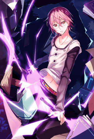 Gowther From Seven Deadly Sins Striking A Captivating Pose Wallpaper