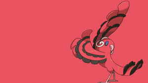 Graceful Oricorio Showcasing Baile Style Dance Wallpaper