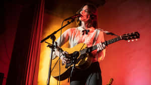 Gracie Abrams Live Performance Wallpaper