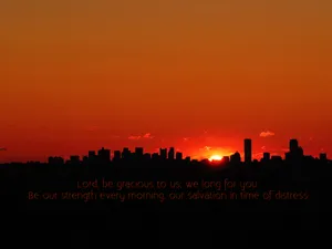 Gracious Sunset Wallpaper