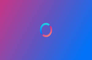 Gradient Backgroundwith Logo Wallpaper