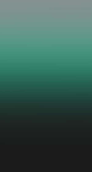 Gradient Black And Dark Green Iphone Wallpaper