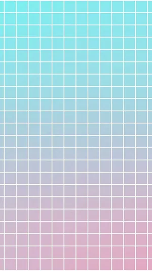 Gradient Blue To Pink Grid Aesthetic Wallpaper