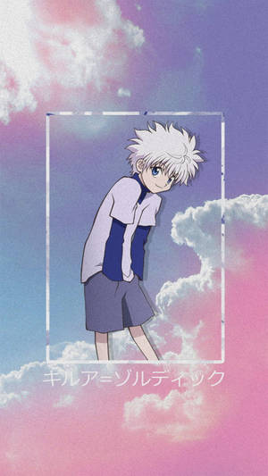 Gradient Killua Zoldyck Sky Wallpaper