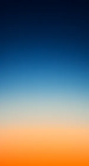 Gradient Sunset Sky Wallpaper