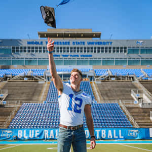 Graduation Celebrationat Stadium Wallpaper