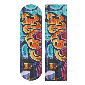 Graffiti Art Skateboard Deck Design Wallpaper
