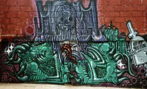 Graffiti With Subliminal Messages Wallpaper