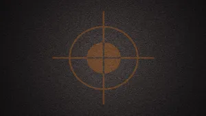 Grained Target Board Wallpaper