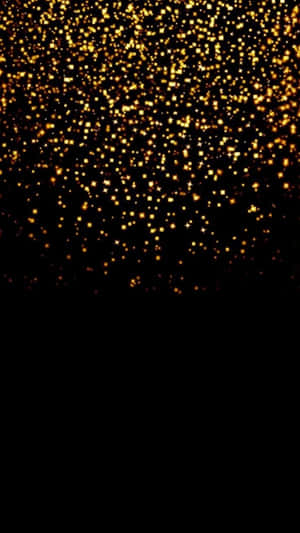 Grains Black And Gold Glitter Portrait Wallpaper