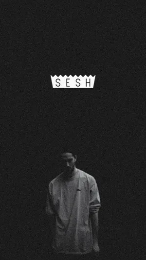 Grainy Monochrome Rapper Pfp Wallpaper