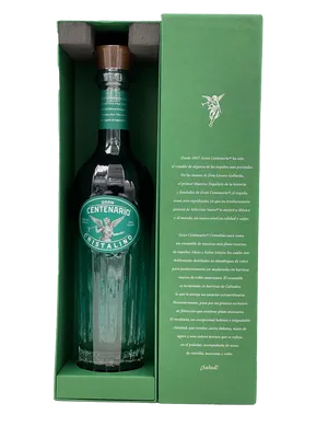 Gran Centenario Tequila Cristalino Green Box Wallpaper