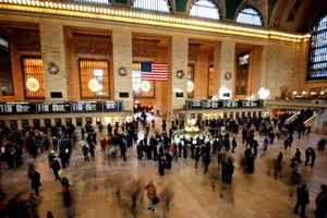 Grand Central Station Schedules Wallpaper