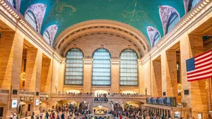 Grand Central Station Top Windows Wallpaper